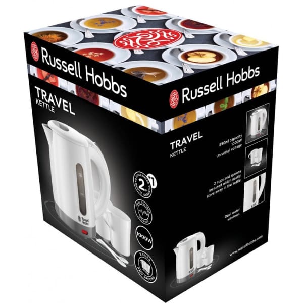 Bouilloire électrique RUSSEL HOBBS 1000W blanc (23840-70) Bouilloire électrique RUSSEL HOBBS 1000W blanc (23840-70)